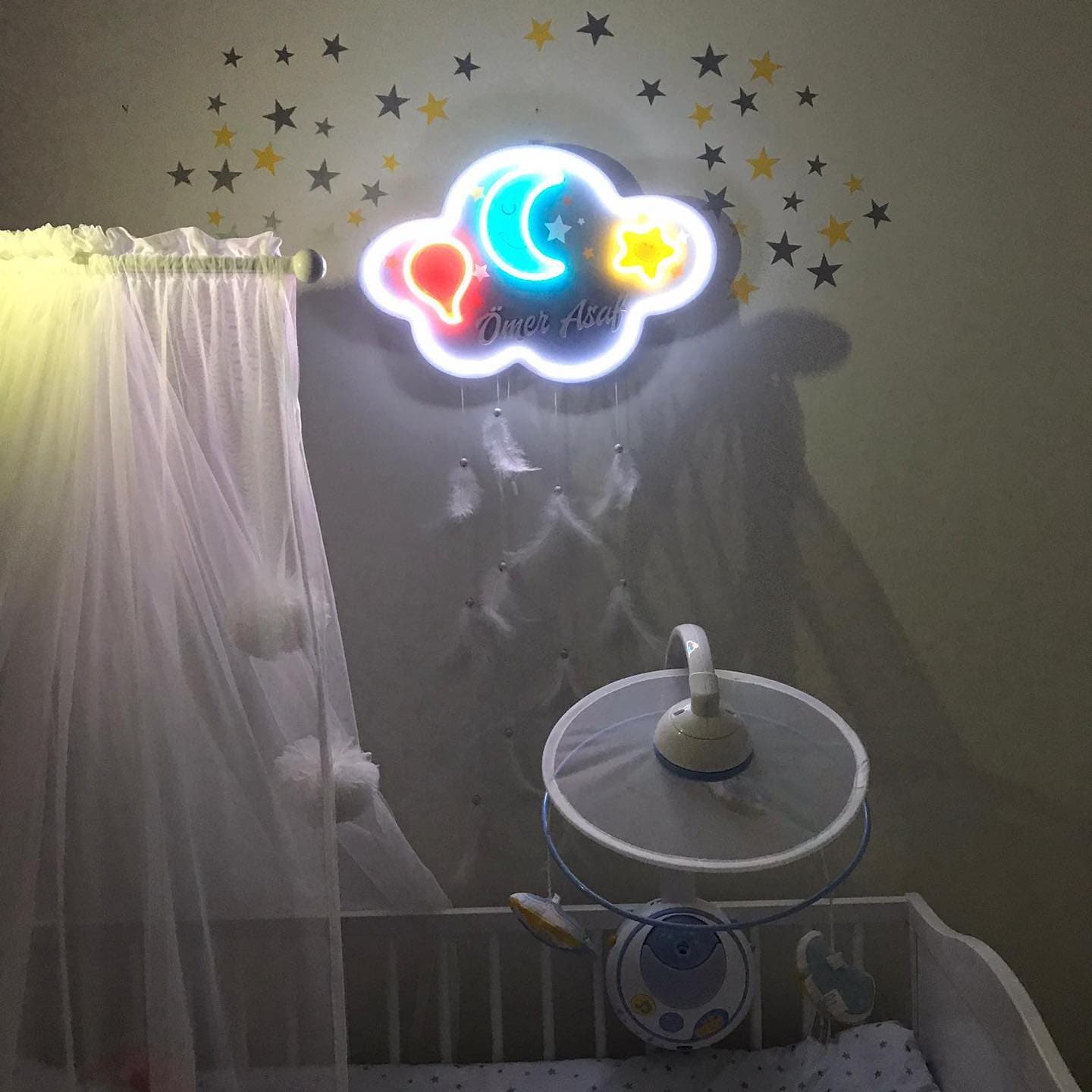 NURSERY WALL LIGHT / Nursery Lighting / Night light for Baby Etsy