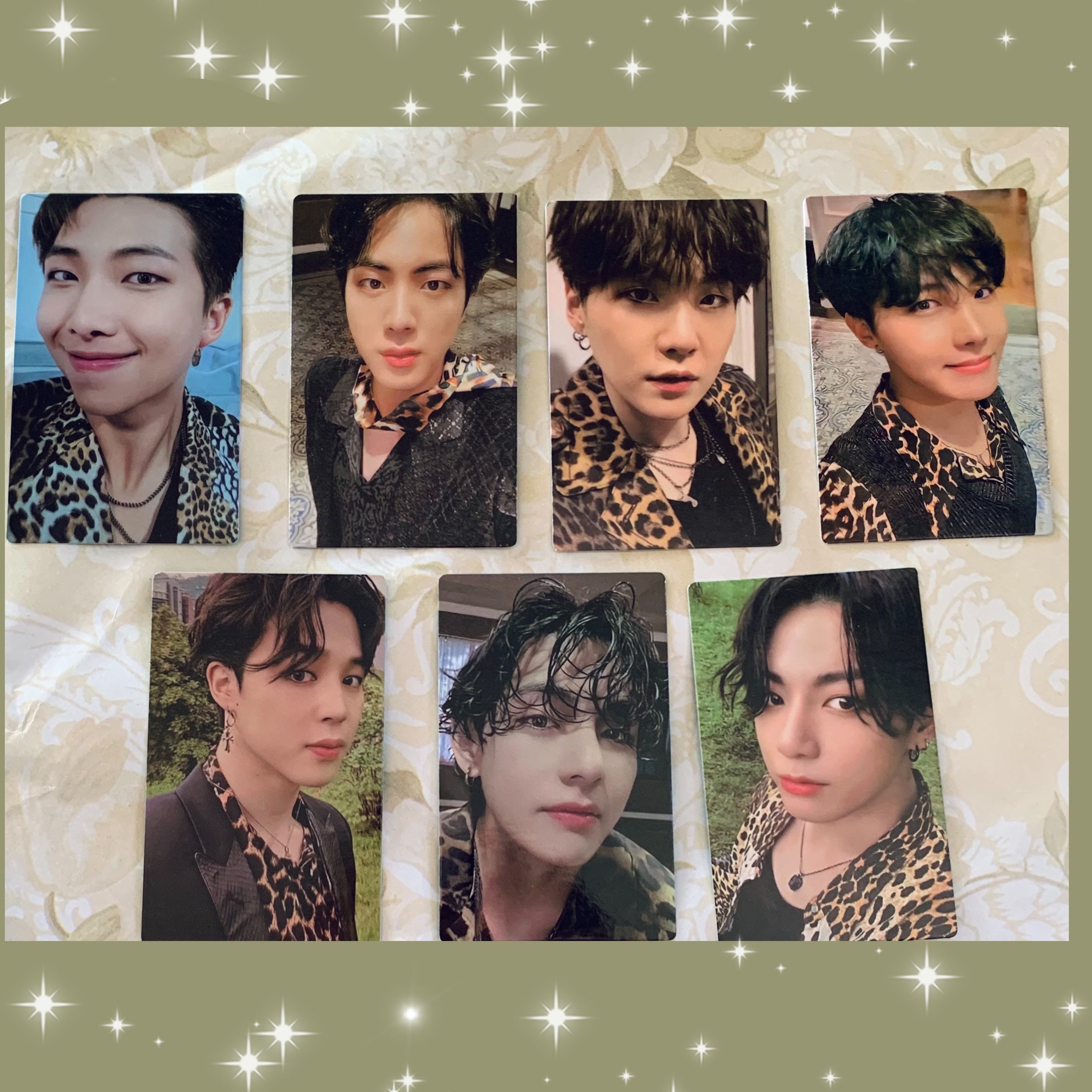 BTS 2020 Memories Photocard kpop pc (Replica)