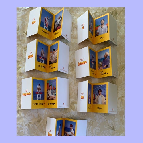 BTS Butter Cream Photocard Etsy