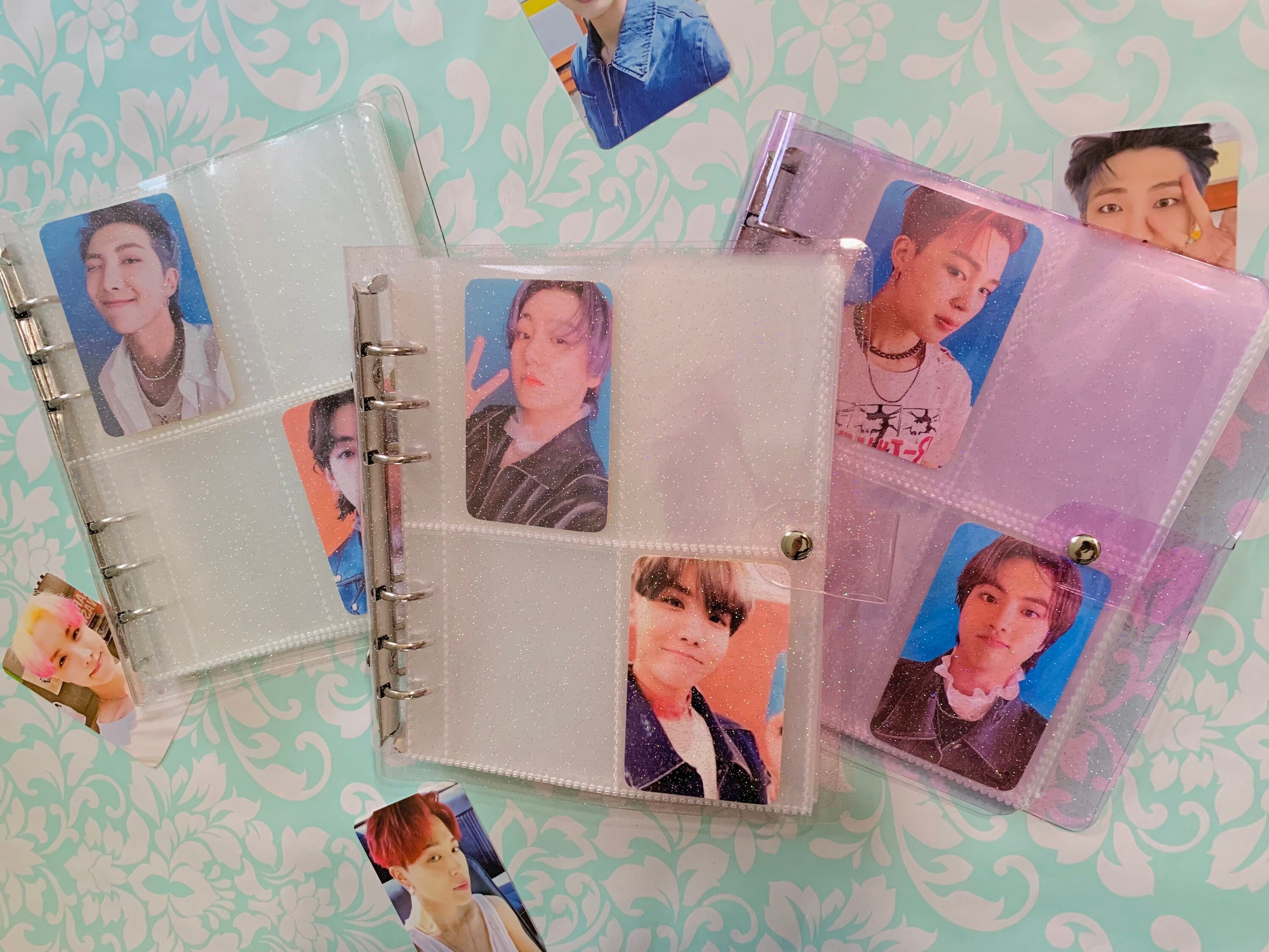 Kpop Glitter Photocard Collectbook Kpop pc binder Etsy