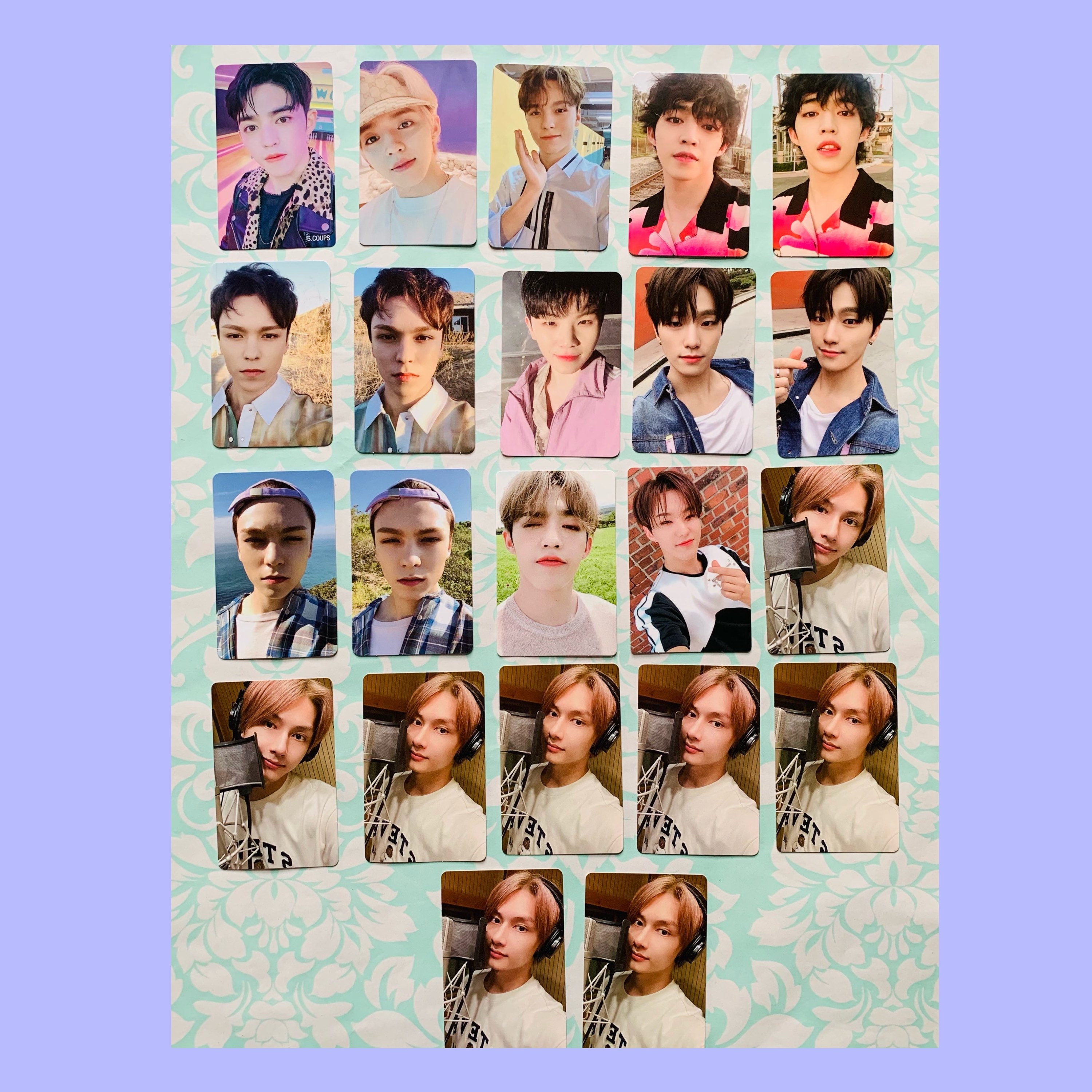 official-seventeen-photocards-an-ode-semicolon-henggarae-etsy