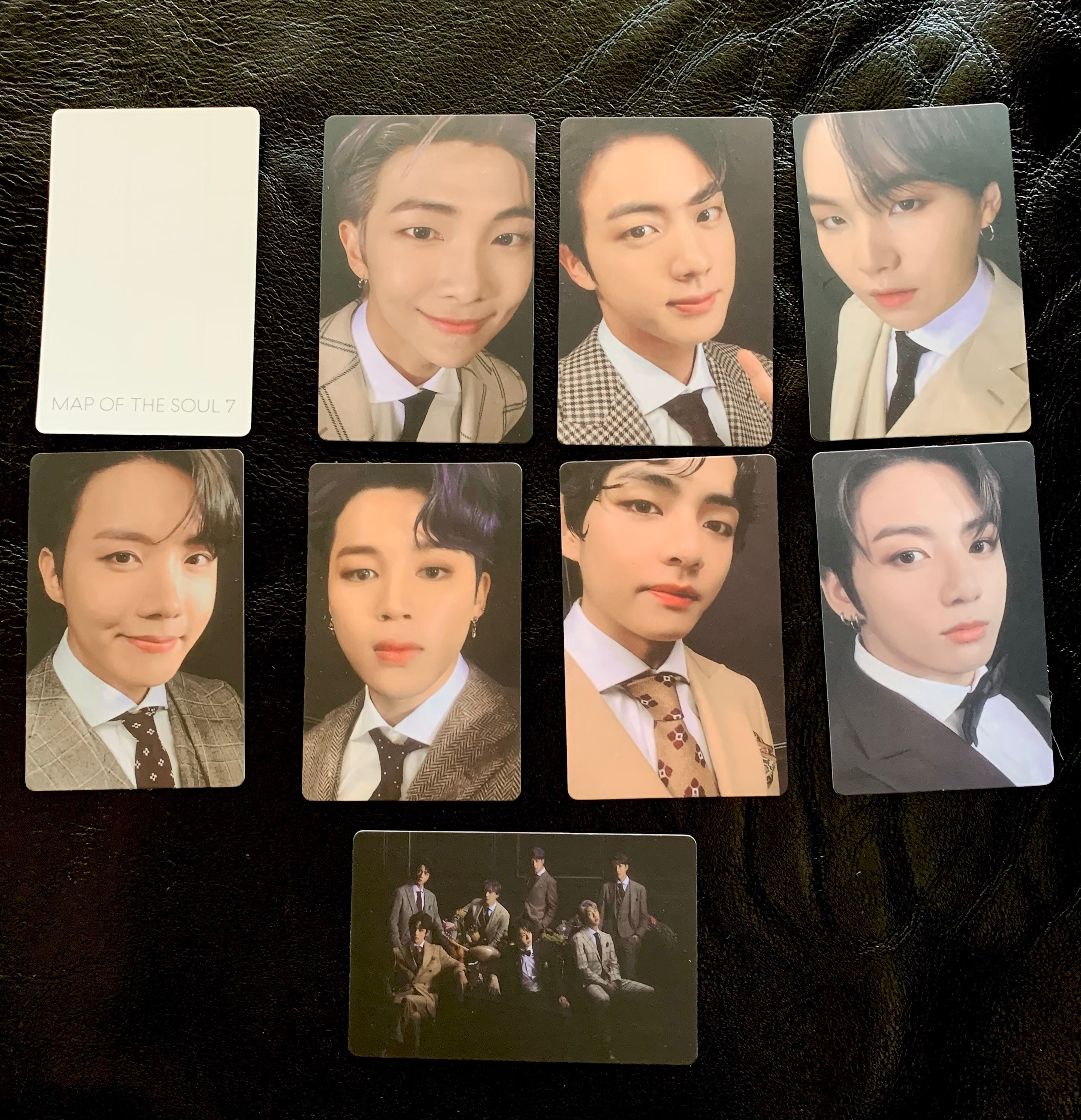 Bts Map Of The Soul 7 mots7 Ver3 Photocards (unofficial)