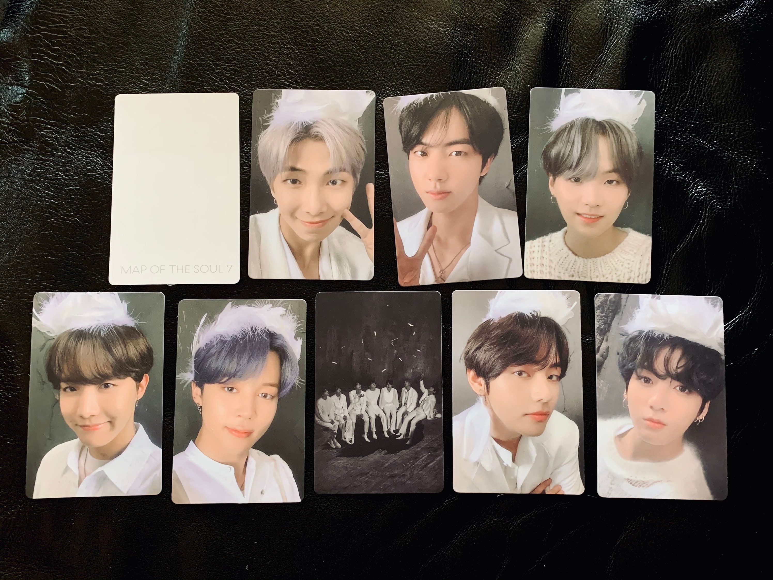 BTS Map Of The Soul 7 mots7 Ver 1 Photocards unofficial Etsy