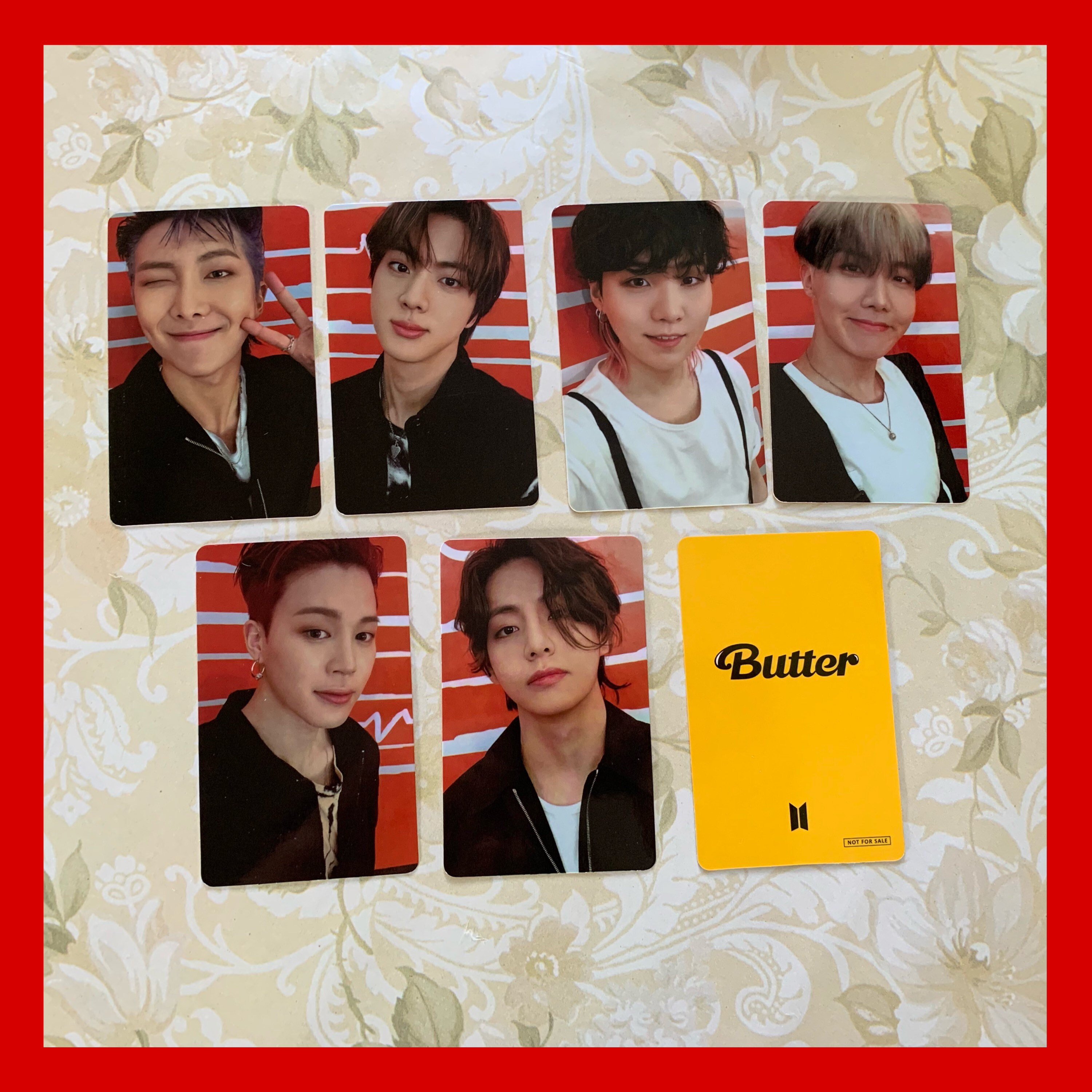 BTS Butter Pob Photocard kpop pc (Replica)