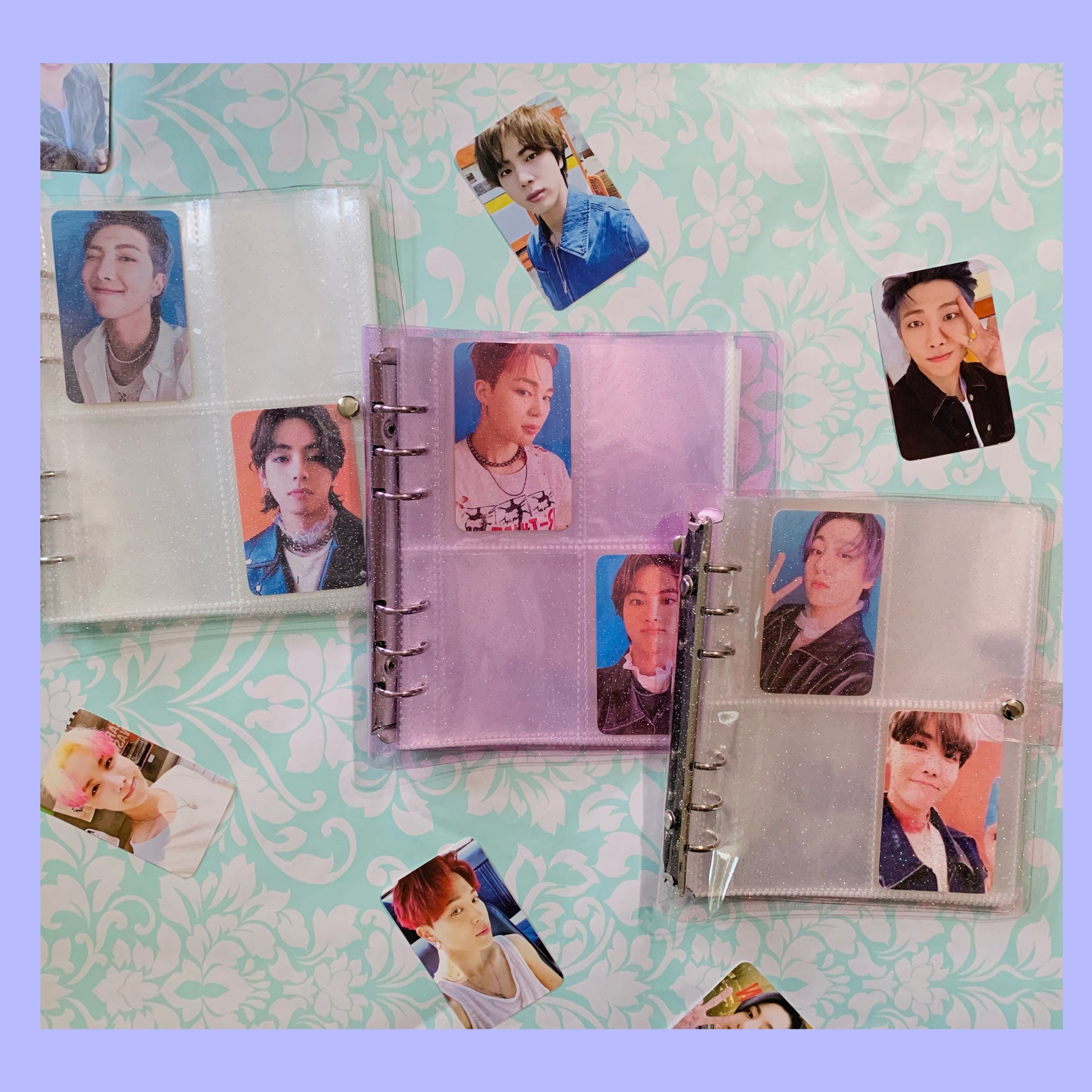 Kpop Glitter Photocard Collectbook Kpop pc binder Etsy