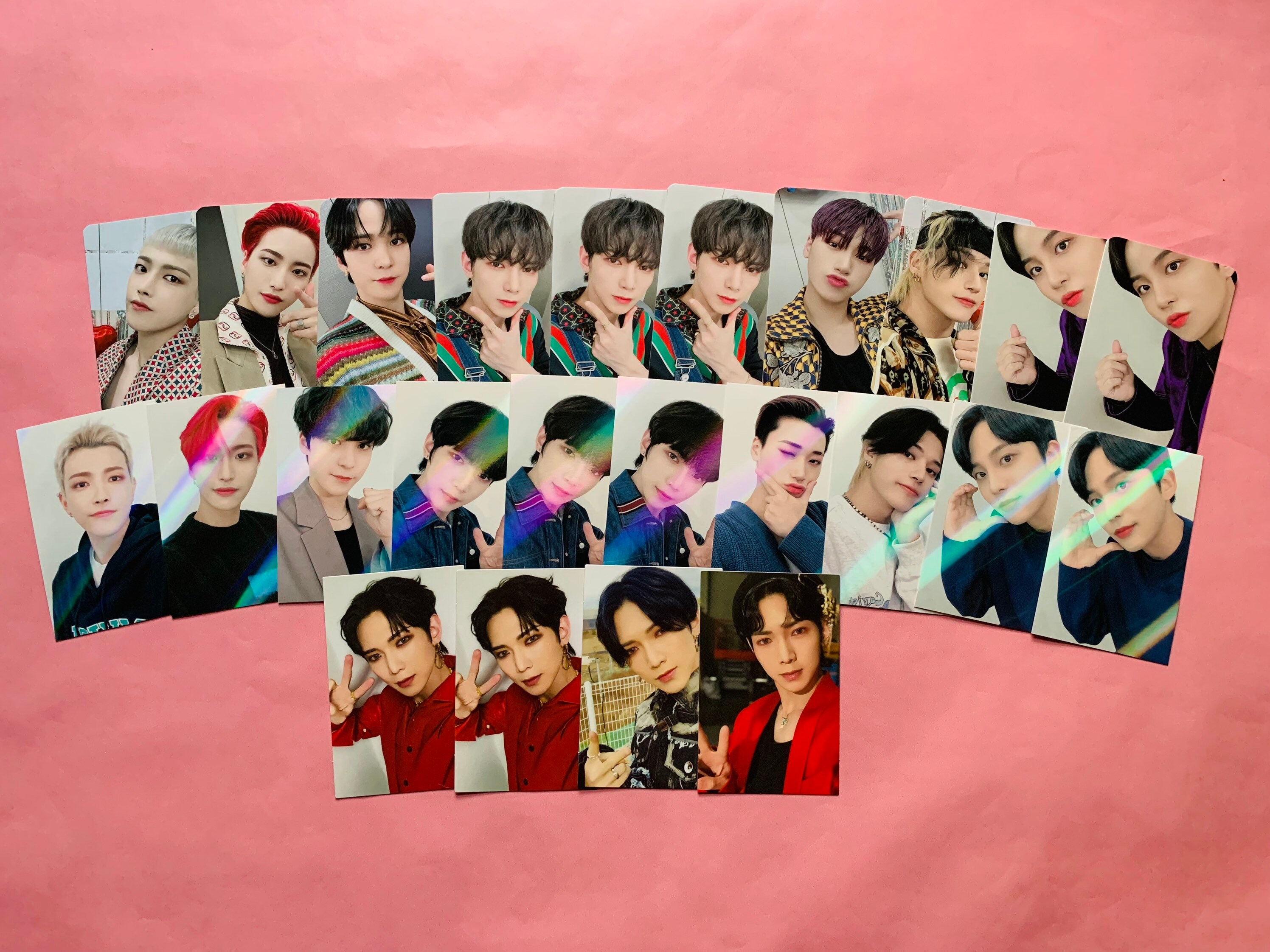 Official Ateez Makestar Fever.Pt 2 pob photocards Yeosang Pc | Etsy