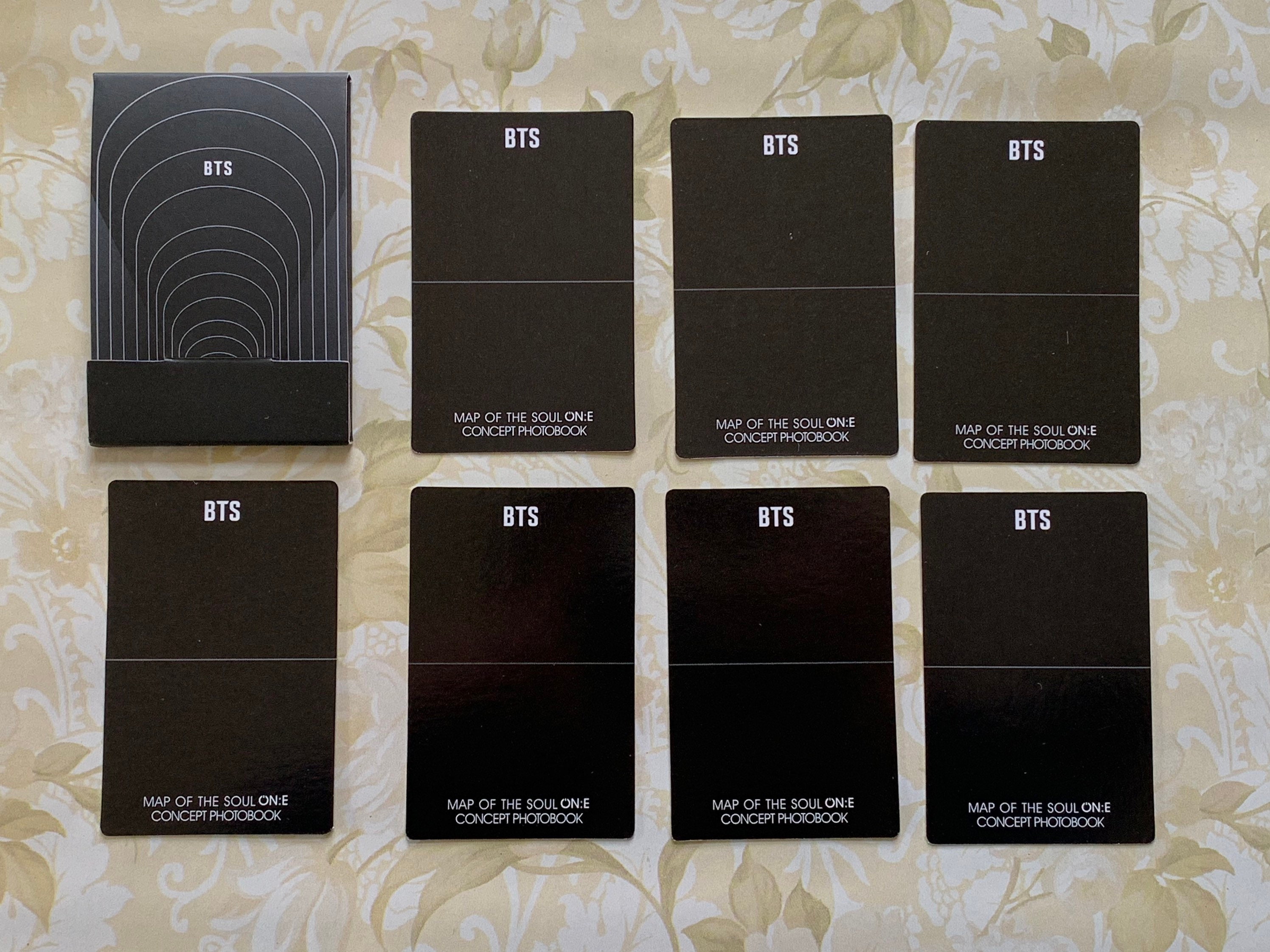 BTS Map of the Soul ON: E Concept Photobook Photocards - Etsy