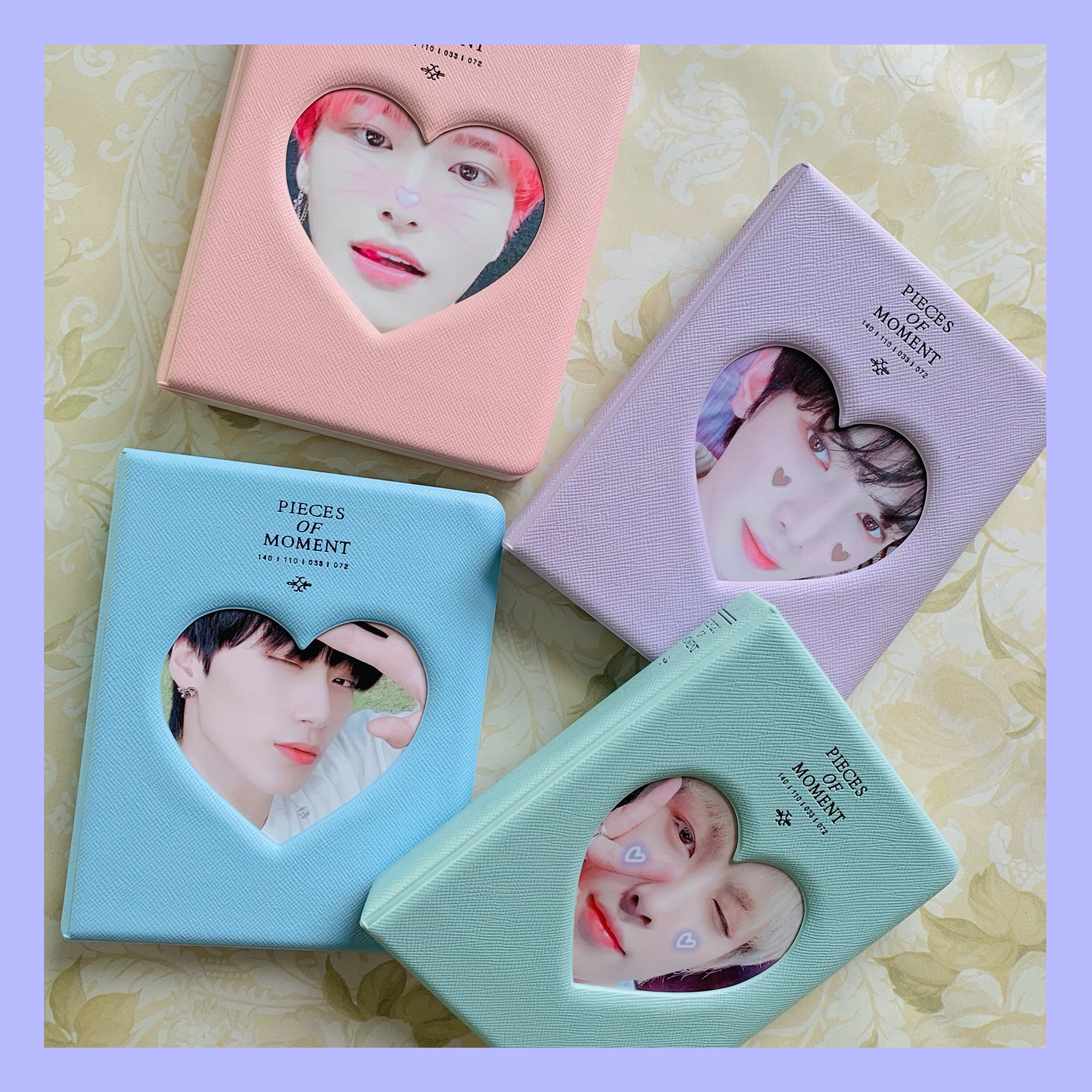 Kpop Heart CollectBooks Photocard Binders