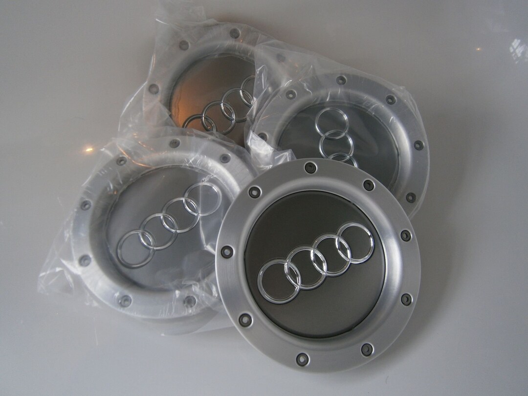 Silver AUDI RS4 B5 TT Style Wheel Centre Hub Caps 8D0601165K Etsy UK