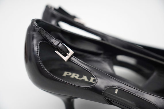 Vintage y2k PRADA Italy Elegant High Heels Women … - image 6