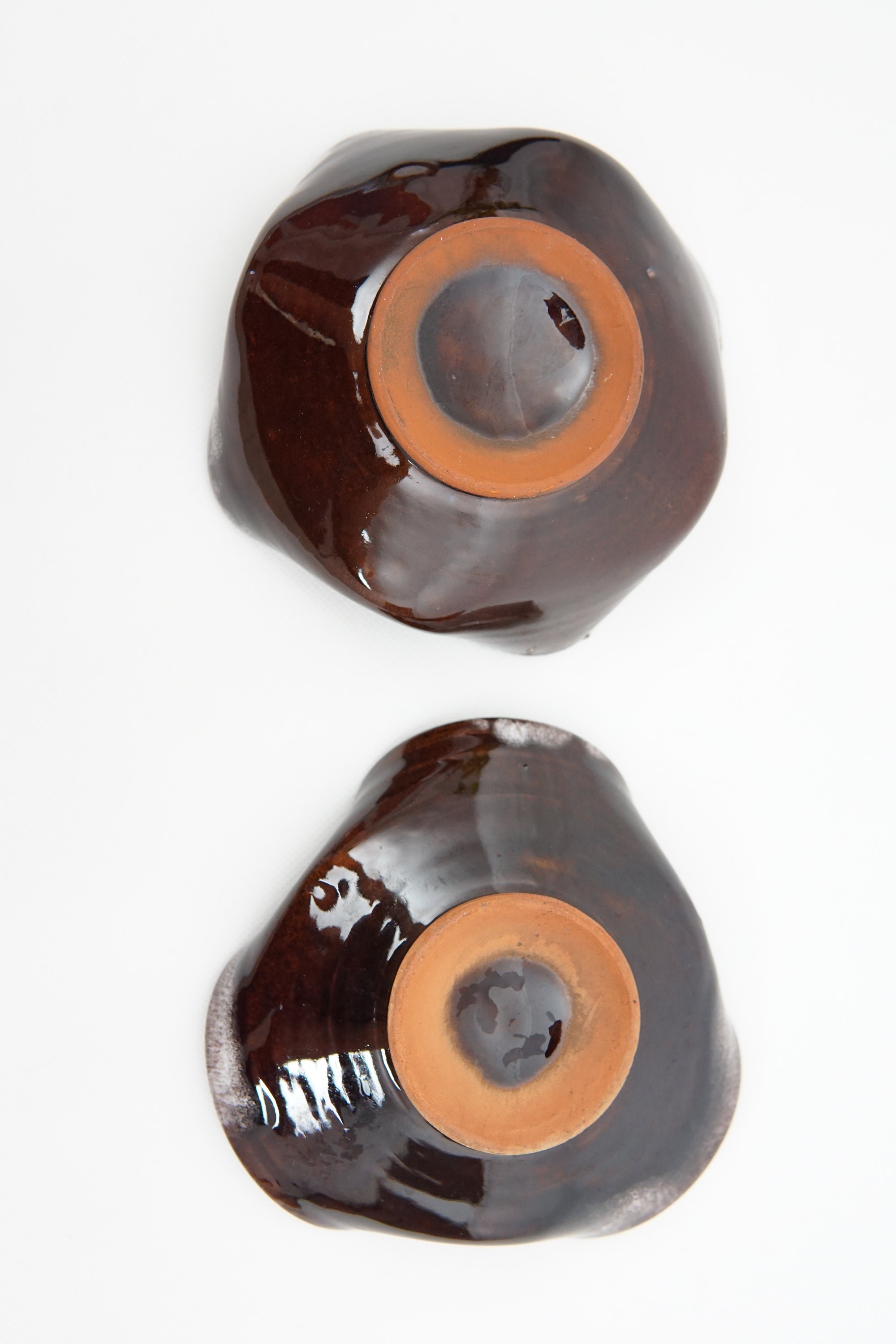 SET of 2 VINTAGE 70s CERAMIC ASHTRAYs 70S 80S Handmade Etsy