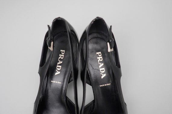 Vintage y2k PRADA Italy Elegant High Heels Women … - image 4