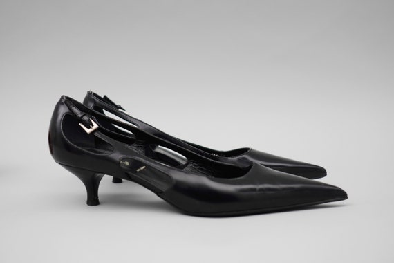 Vintage y2k PRADA Italy Elegant High Heels Women … - image 3