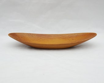 33 x 10 Mid-Century Modern WOODEN BOWL TRAY