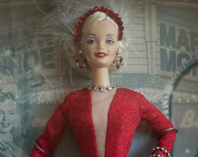 Barbie as Marilyn Monroe in Gentlemen Prefer Blondes - Etsy