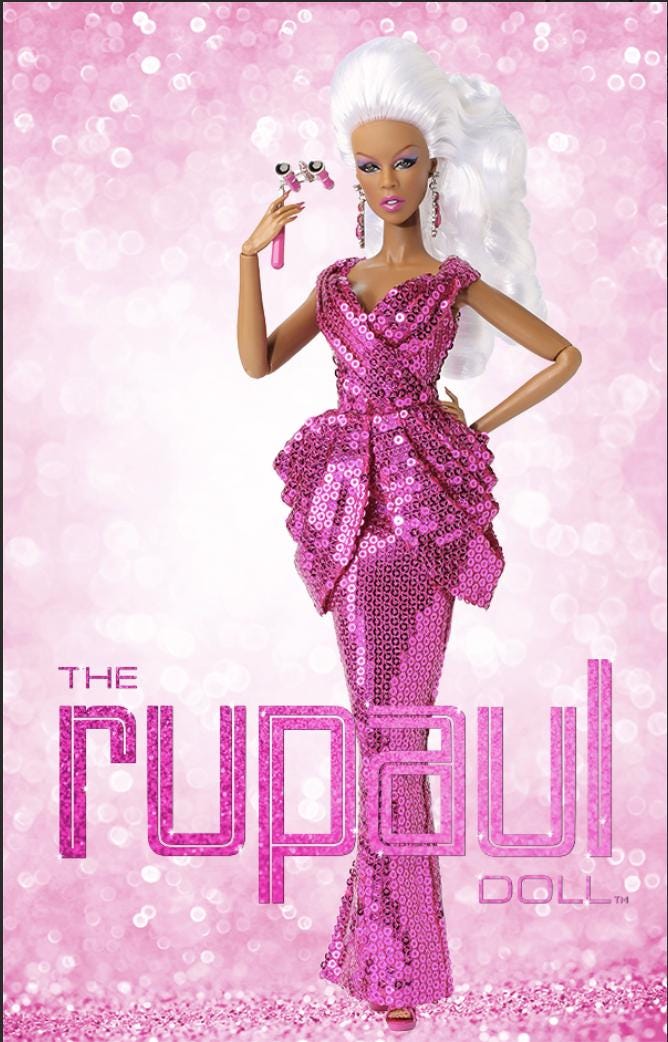 Rupaul Doll Kitty Gurl Pink - Integrity Toys NRFB - Mint! - Etsy