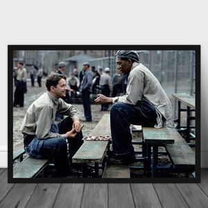 The Shawshank Redemption, Shawshank Poster, Shawshank Wall Art, Shawshank Movie, Shawshank Print, Printable Wall Art