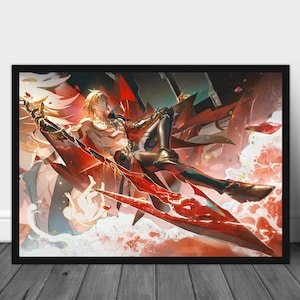 Mydei Honkai Star Rail Poster Print,  Wall Art for Gamers