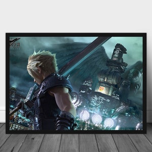 Final Fantasy Poster, Final Fantasy 14, Final Fantasy 7, Final Fantasy 5 Piece, Final Fantasy Print, Final Fantasy Art, Printable Wall Art