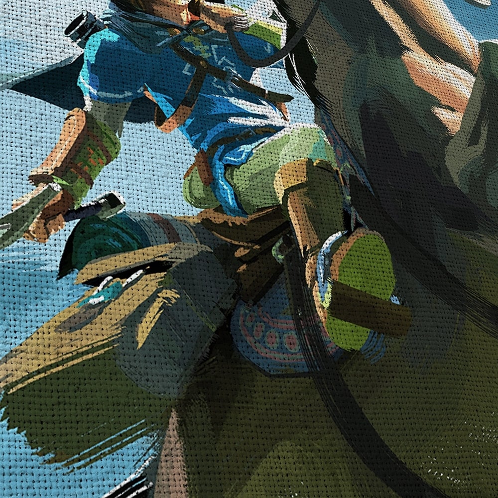 The Legend of Zelda 5 Piece Canvas Wall Art Extra Large Wall | Etsy