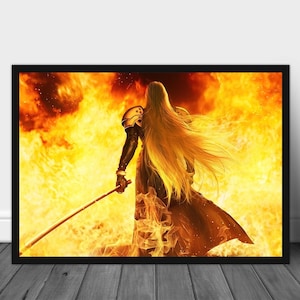Final Fantasy Poster, Final Fantasy 14, Final Fantasy 7, Final Fantasy 5 Piece, Final Fantasy Print, Final Fantasy Art, Printable Wall Art