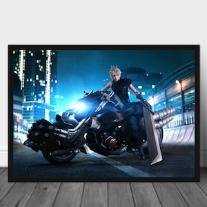 Final Fantasy Poster, Final Fantasy 14, Final Fantasy 7, Final Fantasy 5 Piece, Final Fantasy Print, Final Fantasy Art, Printable Wall Art