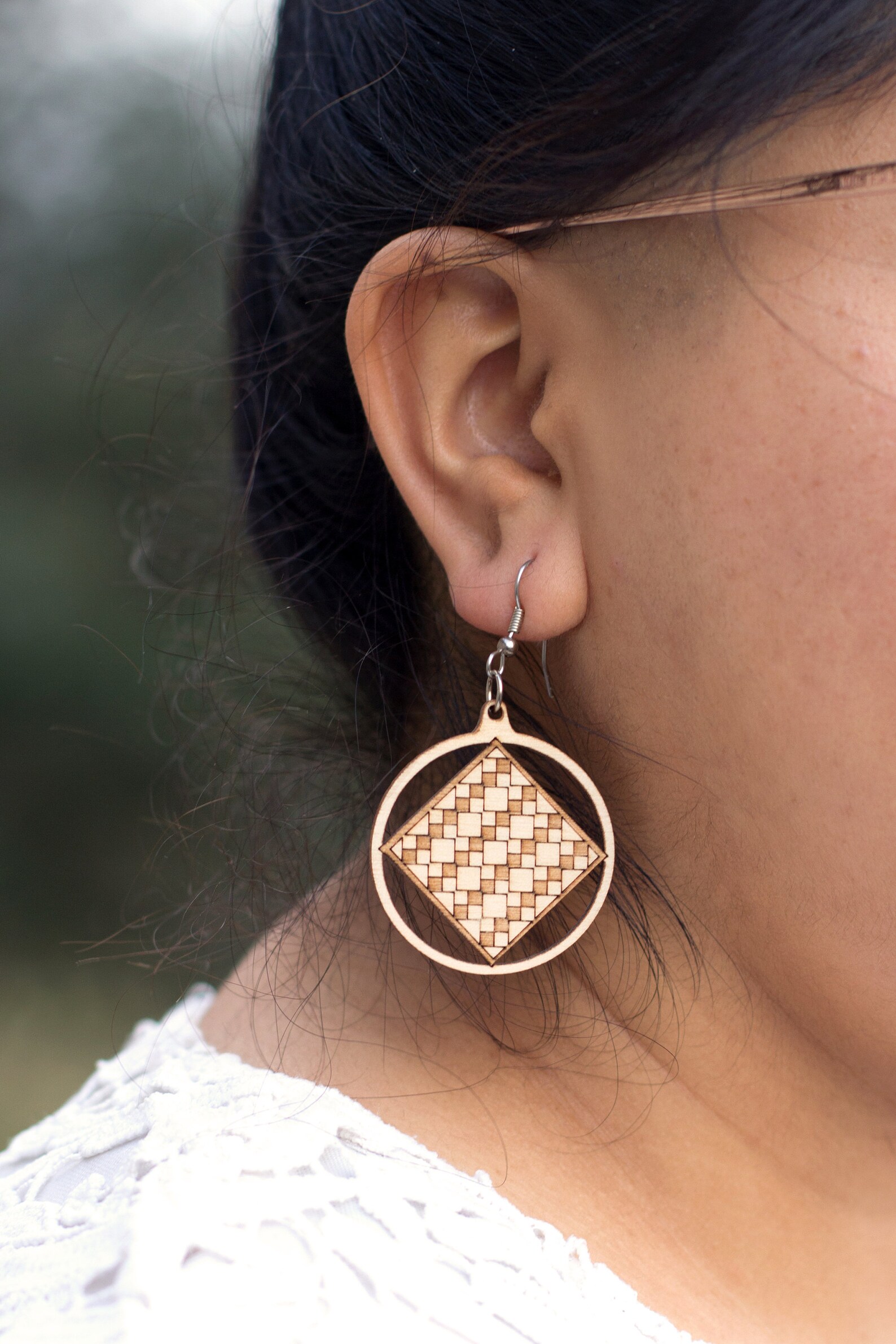 Quilting earrings quilt earrings earrings for quilting Etsy