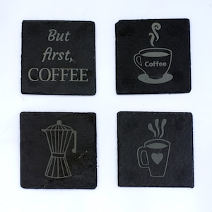 Slate Coaster, slate coasters, engraved coaster, Religious coaster, Christian Coaster, laser engraved coaster,