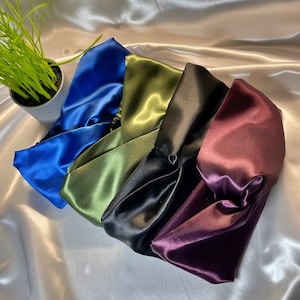 Satin headband hairband