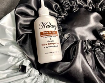 Kit per la cura dei capelli con olio di ricino e cumino nero