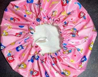 Cuffia da doccia e cuffia per la cura dei capelli per bambini lavabile e riutilizzabile