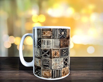 BOGOLAN patterned ceramic mugs