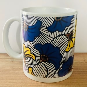 WAX patterned ceramic mugs
