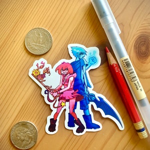 Kairi and Riku Kingdom Hearts Sticker