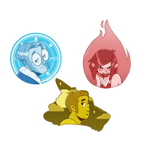 High School Bites Sticker Pack