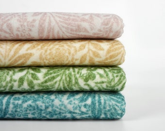 100% Cotton Pastel Rainbow William Morris Paperless Towels Eco-friendly Kitchen Reusable Towels with Zero Waste Sustainable Gift