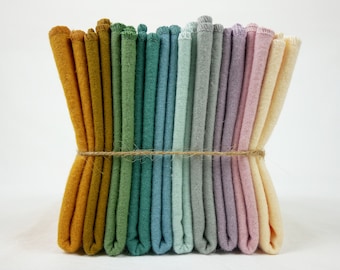20PC Paperless Unpaper Towels Eco-friendly Kitchen Reusable Cloth Napkin Zero Waste Home Sustainable Mother's Day GIft