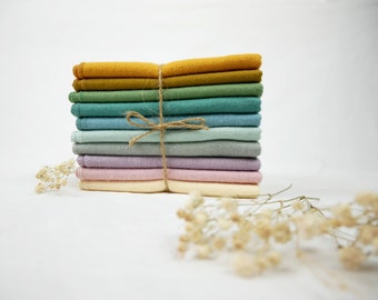 20PC Paperless Towels Eco-friendly Kitchen Reusable Cloth Napkin Zero Waste Home Sustainable Mother's Day GIft