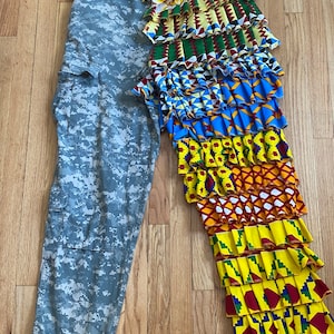 Reworked Camo Camouflage Pants