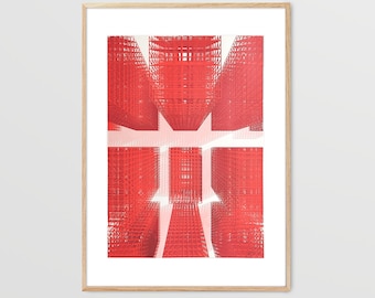 Armature, screenprint, screen print, brutalist architecture, czechoslovakia, handmade, concrete