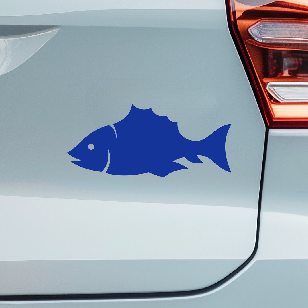 Marine Fish Decal - Water Nature Animals - Ichthyology Study ...