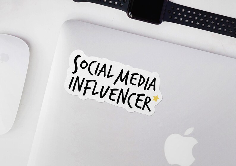 Social Media Influencer Sticker - Trendsetter Title - Leadership Role ...