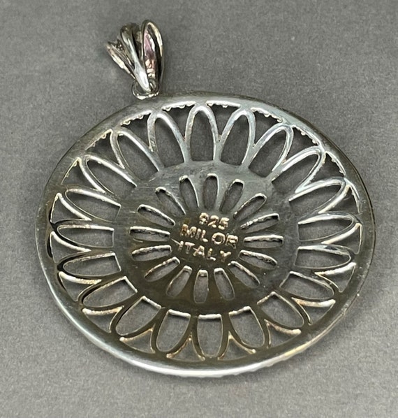 Milor Italy 925 Sterling Silver Pendant - image 3