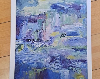 Waters Falling (Fine Art Print) 8x10 in.