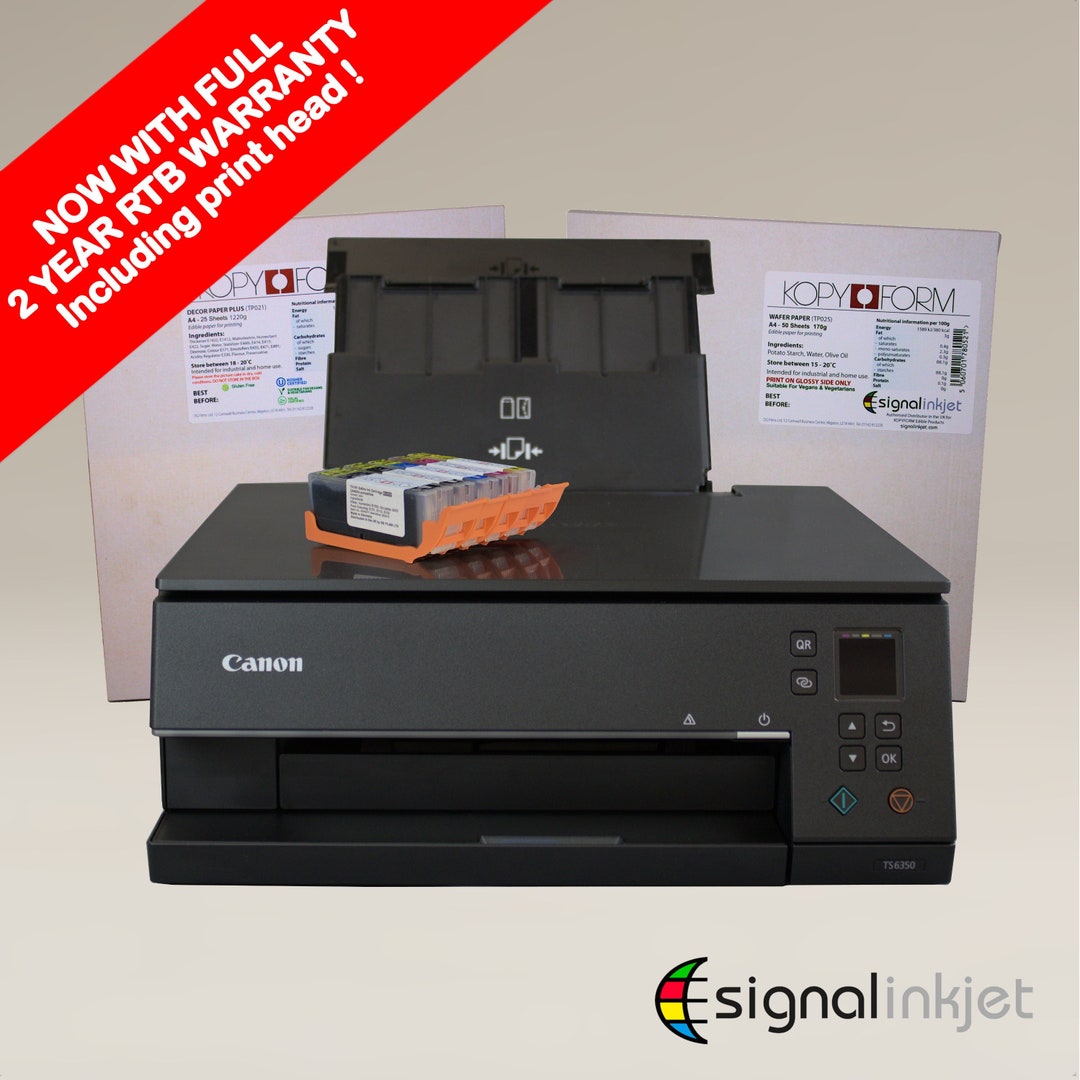 Canon TS6350 Edible Image Printer includes KOPYFORM Edible Ink