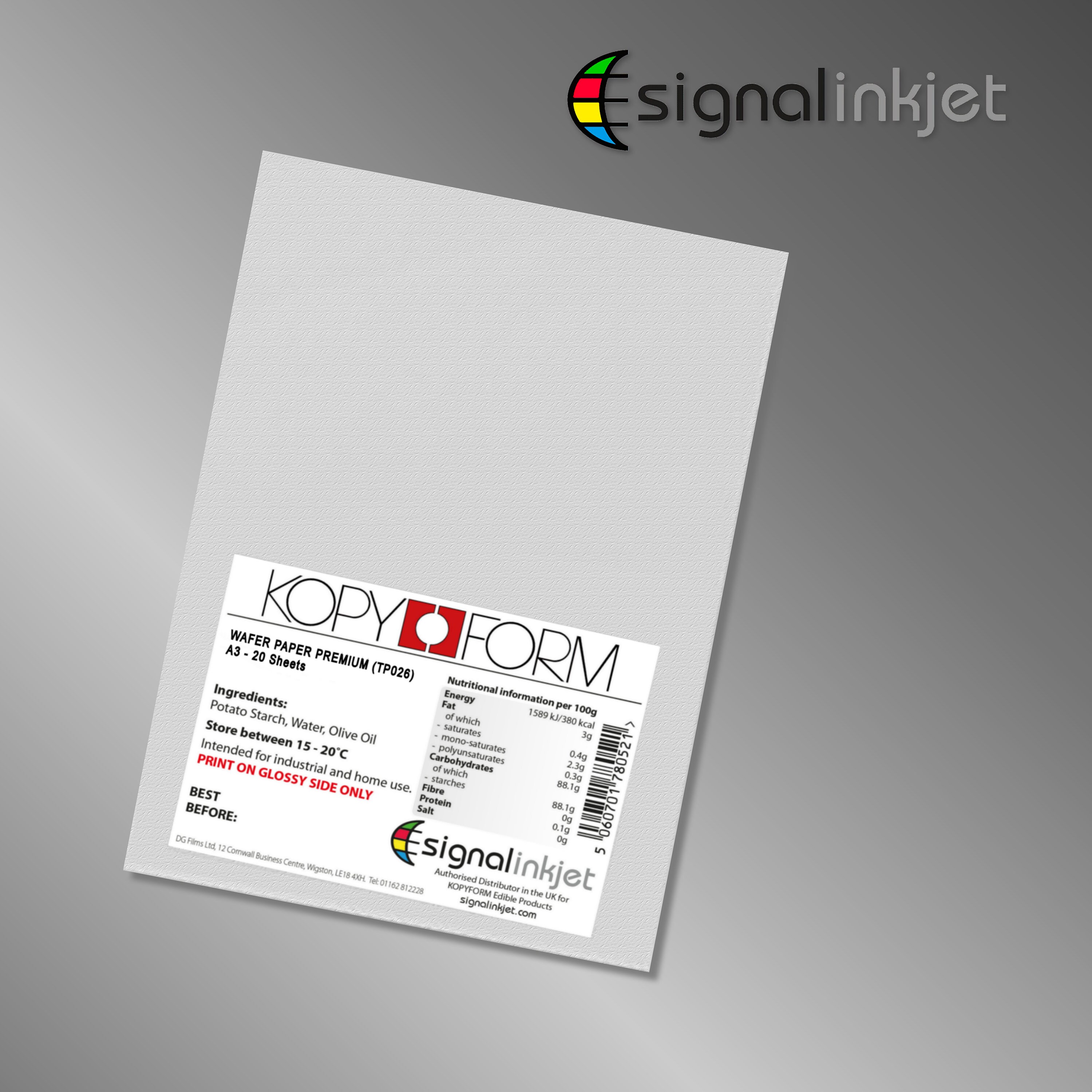 Canon Ix6850 A3 Edible Image Printer includes Refillable Edible Ink Cartridges, Edible Ink Set