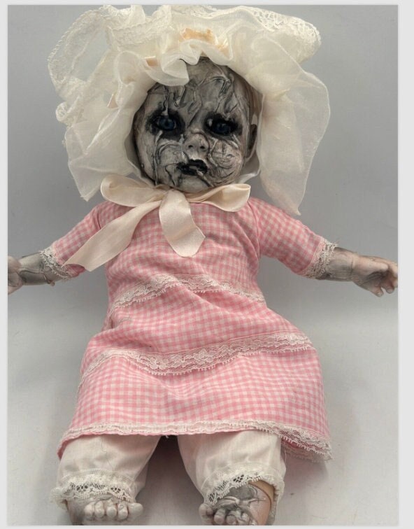 OOAK Art Reborn INTERACTIVE Creepy Horror 16