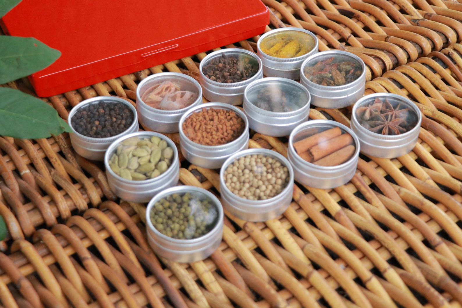 Indian Spice Gift Box With 12 Spices/ Natural Gluten Free Etsy