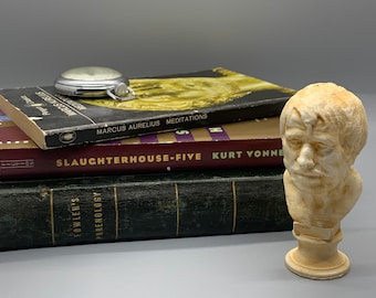 Estatua de Séneca, Esculturas de estatuas, Arte de estatuas, Regalos históricos, Busto de estatua, Decoración de estatuas, Regalo de estatuas, Impresión de estatuas, Decoración de estatuas