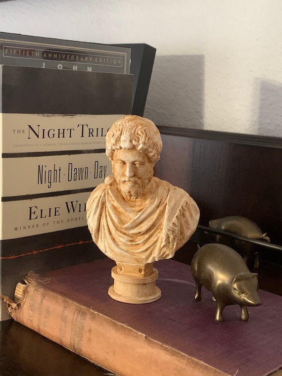 Marcus Aurelius Bust Statue Etsy Marcus Aurelius Bust Statue Etsy
